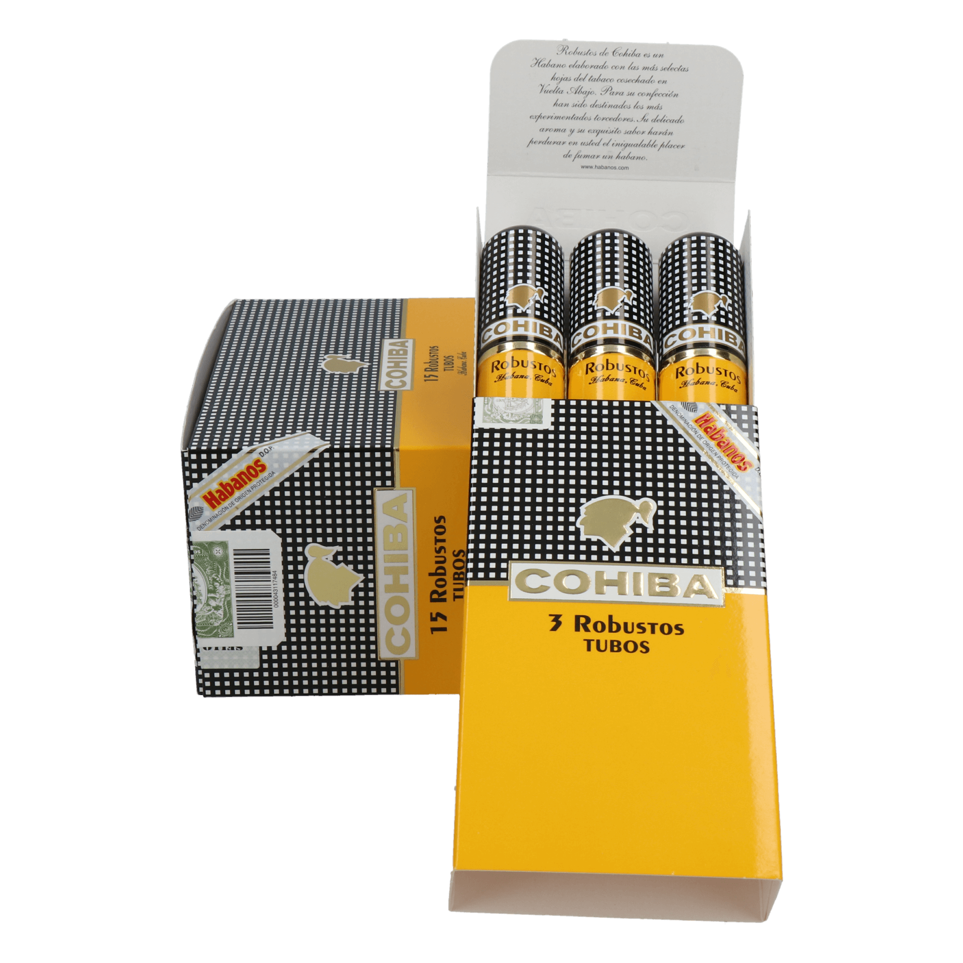Cohiba Robusto Tubos-2