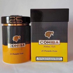 Xì Gà Cohiba Piramides Extra - Hũ Sữ 25 Điếu