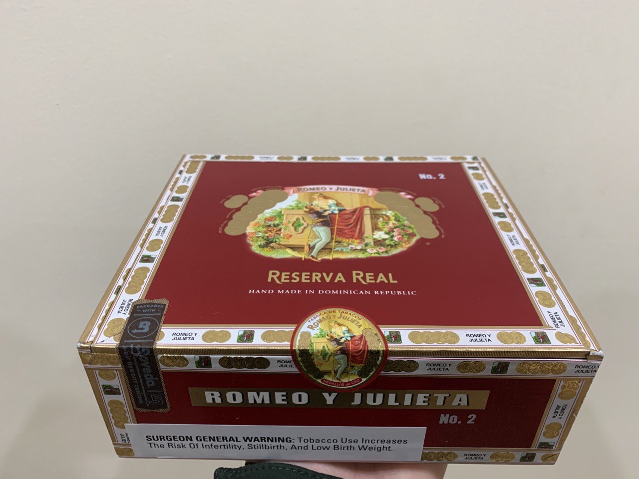 romeo real no2 hộp 25 điếu