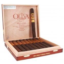 Xì Gà Oliva Serie V Melanio Maduro Churchill - Hộp Gỗ 10 Điếu