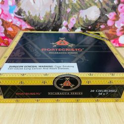 Xì Gà Montecristo Nicaragua Series Churchill - Hộp 20 Điếu