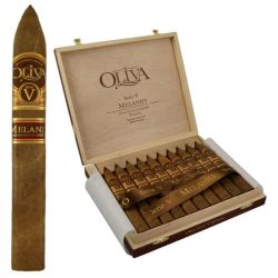 Xì Gà Oliva Serie V Melanio Torpedo - Hộp Gỗ 10 Điếu