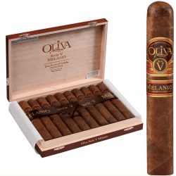 Xì Gà Oliva Serie V Melanio Double Toro – Hộp Gỗ 10 Điếu