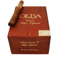 Xì Gà Oliva Serie V Liga Especial 24 Churchill Extra - Hộp Gỗ 24 Điếu