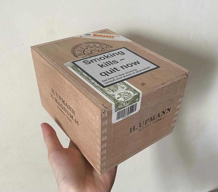 hupmann magnum 46 hộp 25 điếu