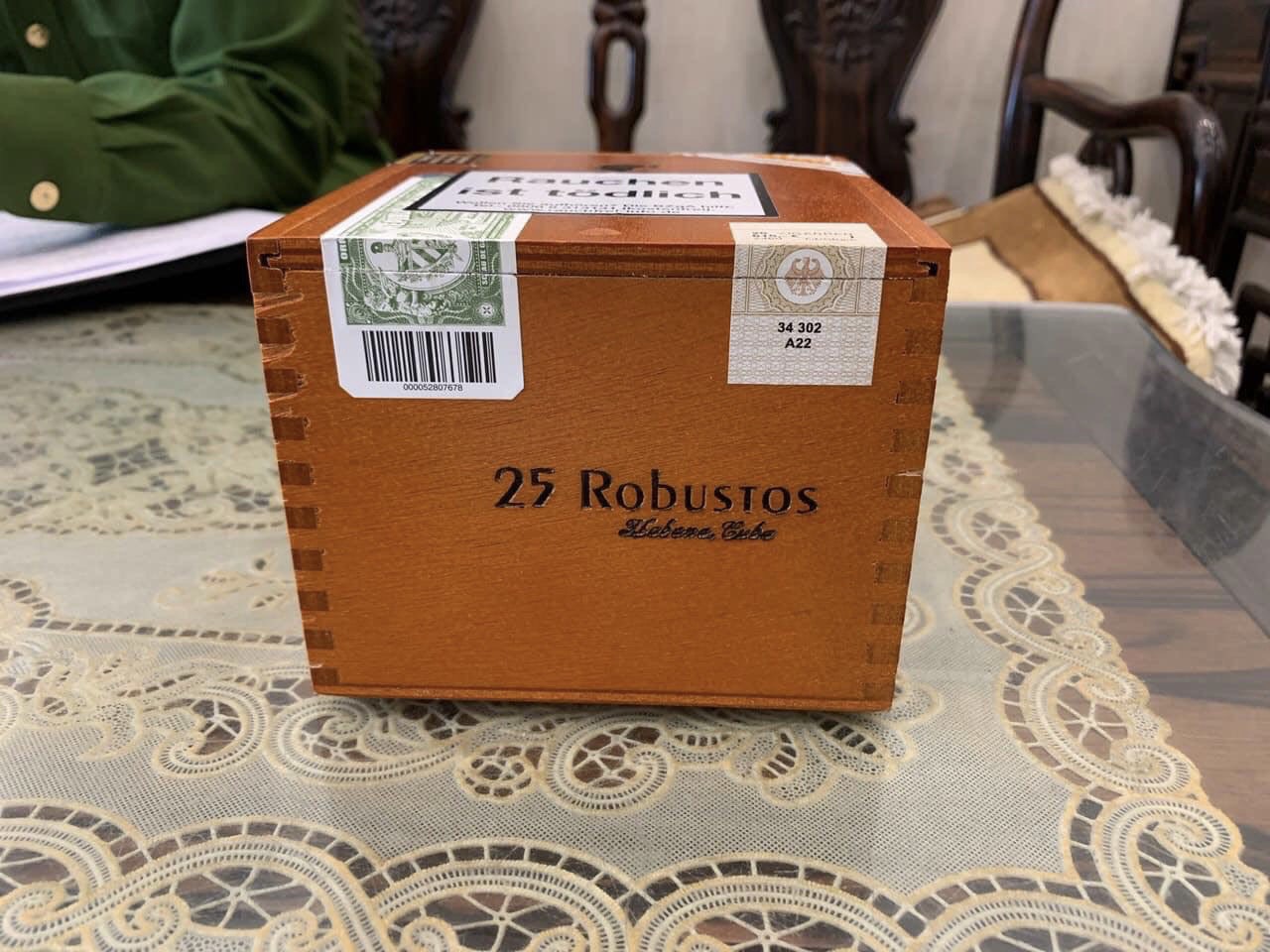 cohiba robusto 25 điếu
