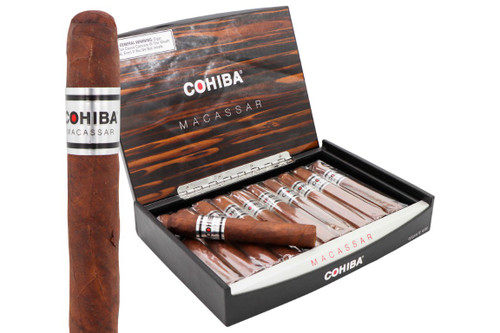 Xì Gà Cohiba Macassar Double Corona hộp gỗ 10 điếu
