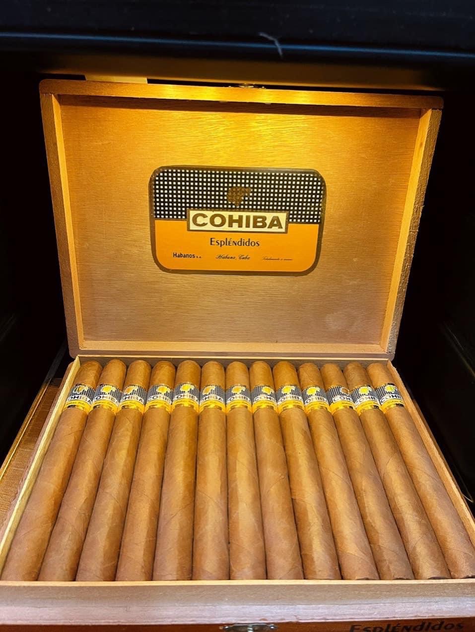 Xì Gà Cohiba Esplendidos 25 điếu