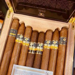Xì Gà Cohiba Seleccion 50 Anniversario Travel Humidor Hộp 8 Điếu