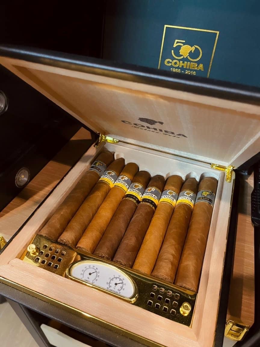 Xì gà Cohiba Seleccion 50 Anniversario Travel Humidor