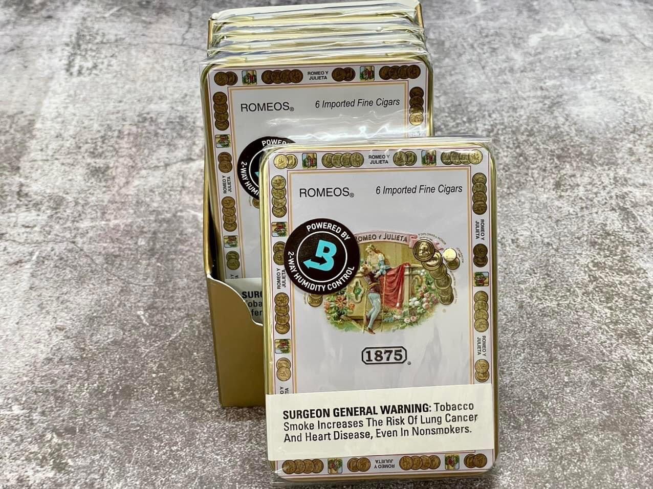 Romeo Y Julieta 1875 Romeos Tins 5/6