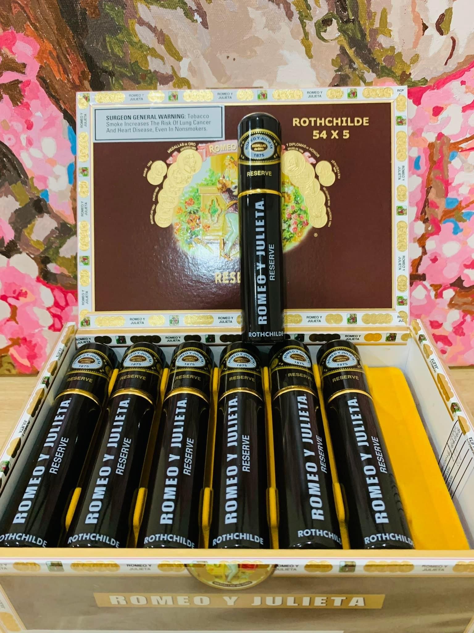 Cigar Romeo y Julieta Reserve Rothchilde Tubos 1875