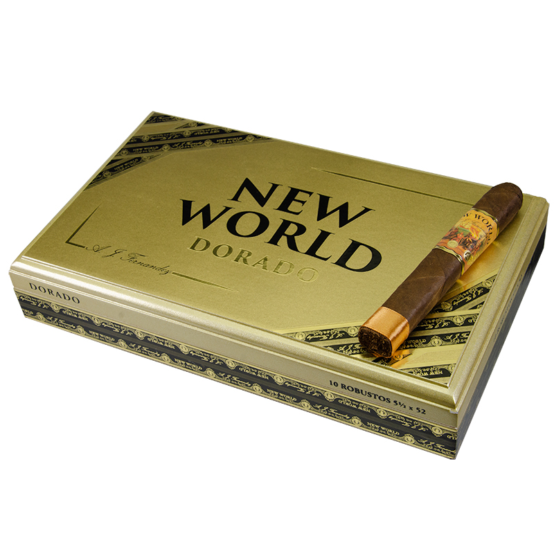 AJ Fernandez New World Dorado Robusto Hộp 10 Điếu