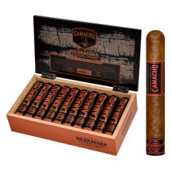 Xì Gà Camacho Nicaraguan Barrel Aged Robusto Tubos Hộp 20 Điếu