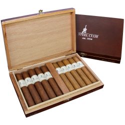 Xì Gà Steel Club Robusto Mixto Box Sampler Hộp 10 Điếu