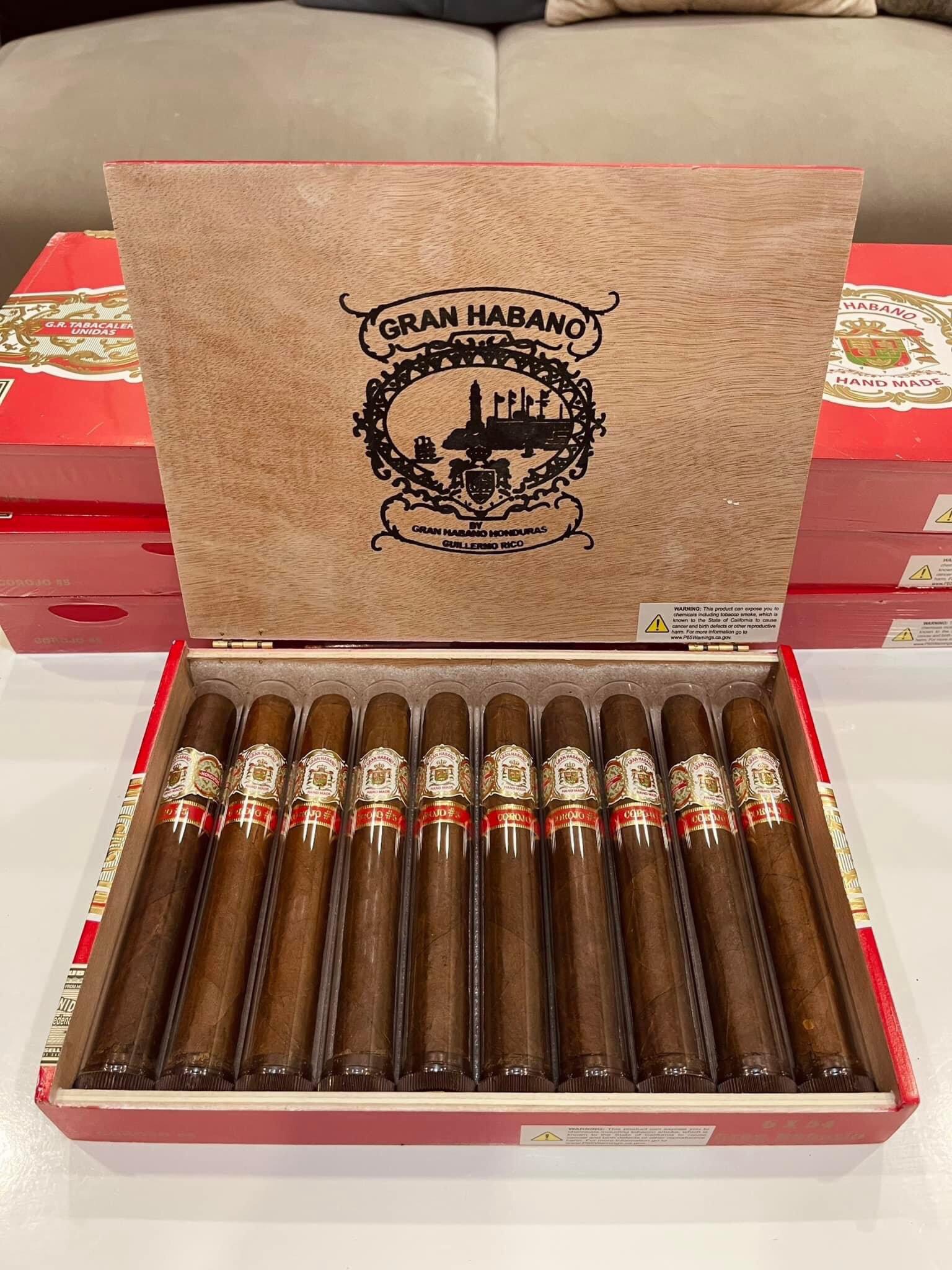 Gran Habano Robusto Tubos 10 Điếu