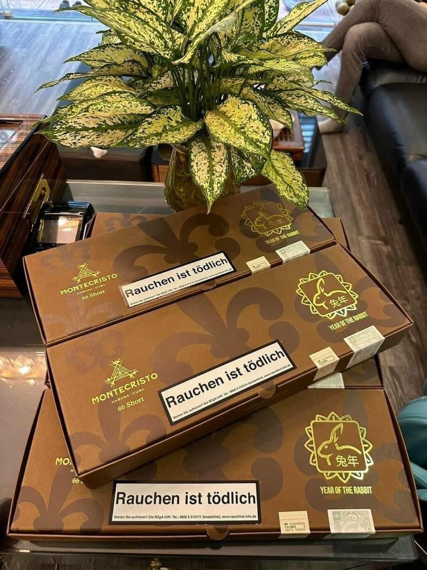 Montecristo Short 66 Year of the Rabbit Limited Edition 2023 Hộp 66 Điếu