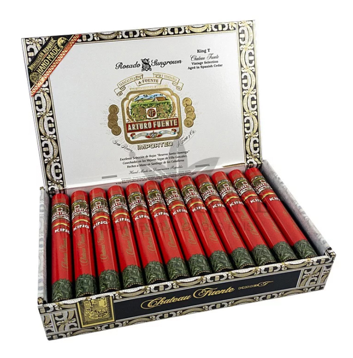 Xi-Ga-Arturo-Fuente-King-T-Rosado-Red-1