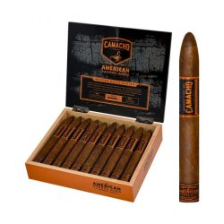 Xì Gà Camacho American Barrel Aged Torpedo Largo Hộp 20 Điếu