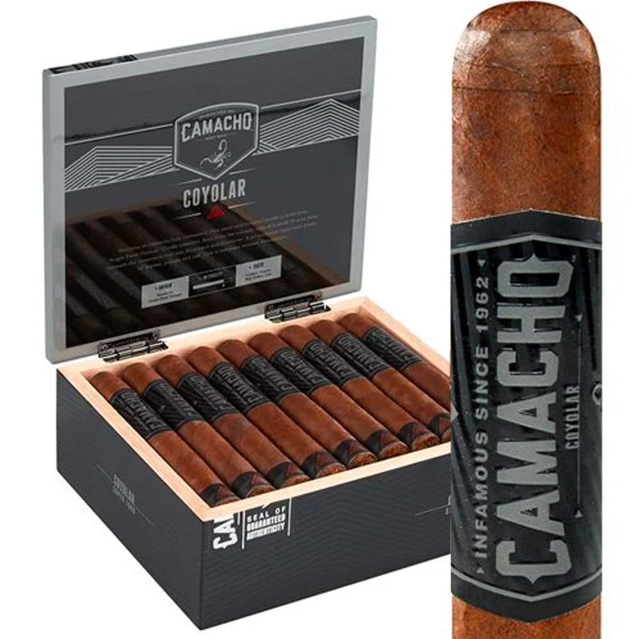 Camacho Coyolar Super Toro Hộp 25 Điếu