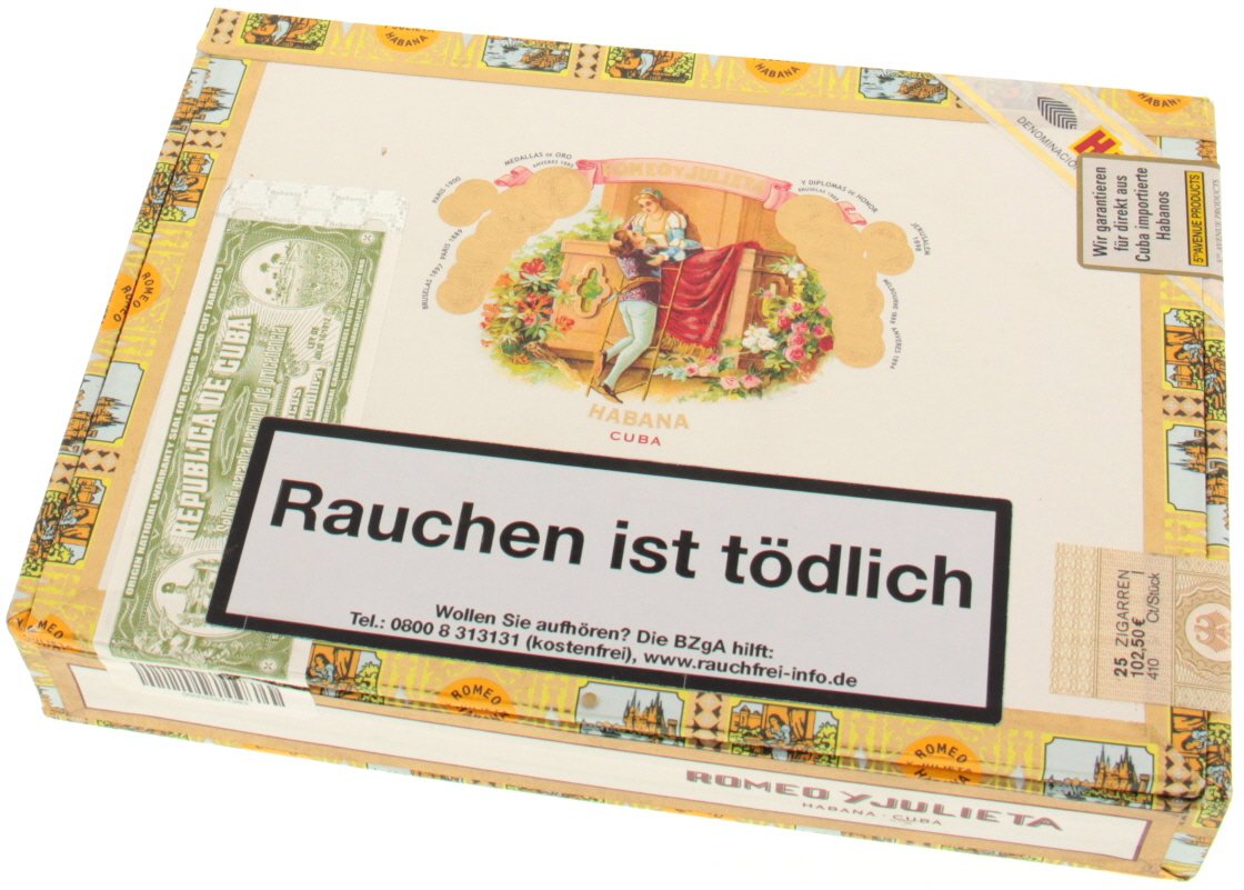 Romeo Y Julieta Belvederes Hộp 25 Điếu