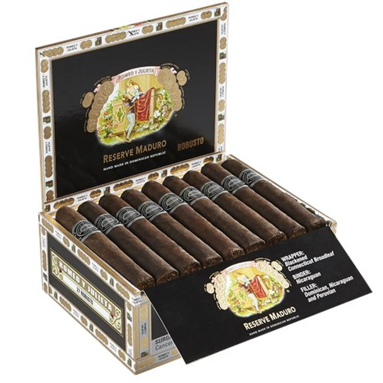 Romeo Y Julieta Reserve Maduro Robusto Hộp 27 Điếu
