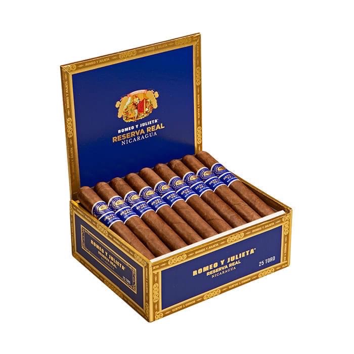 Romeo Y Julieta Reserva Real Nicaragua Toro Hộp 25 Điếu