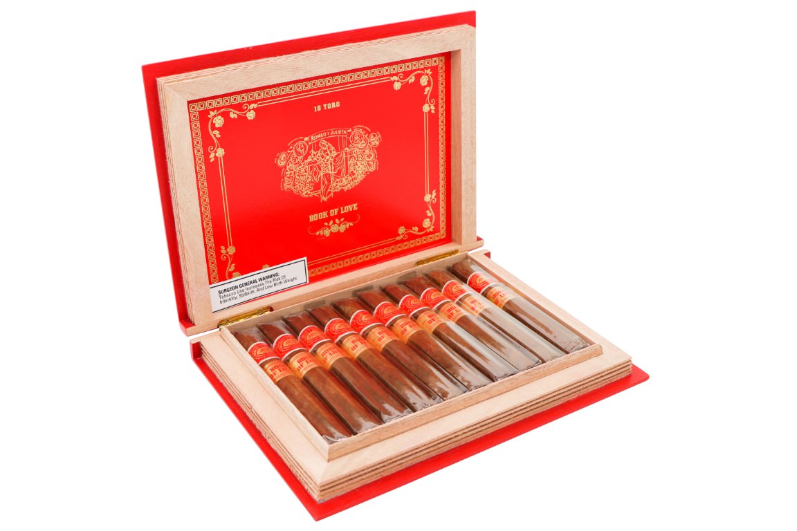 Romeo y Julieta Book of Love Limited Edition Toro Hộp 10 Điếu