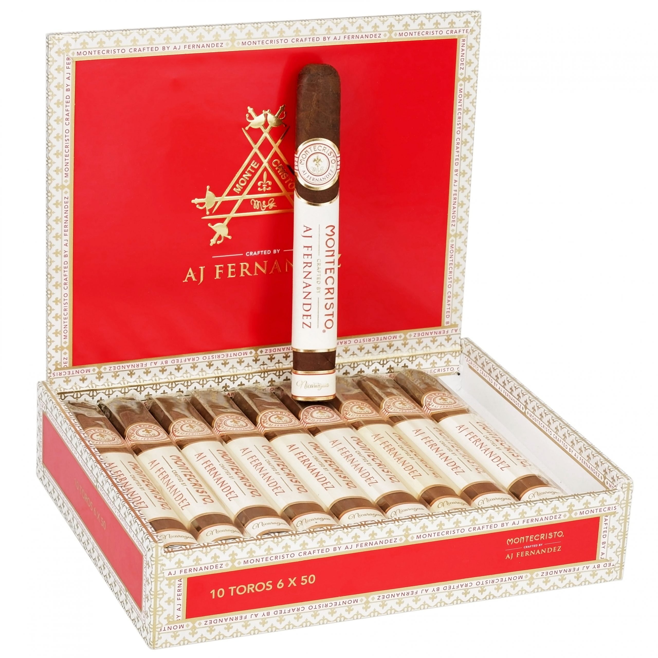 Montecristo Crafted by AJ Fernandez Toro Hộp 10 Điếu