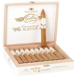 Xì Gà Villiger Cuellar Connecticut Kreme Torpedo Hộp 10 Điếu