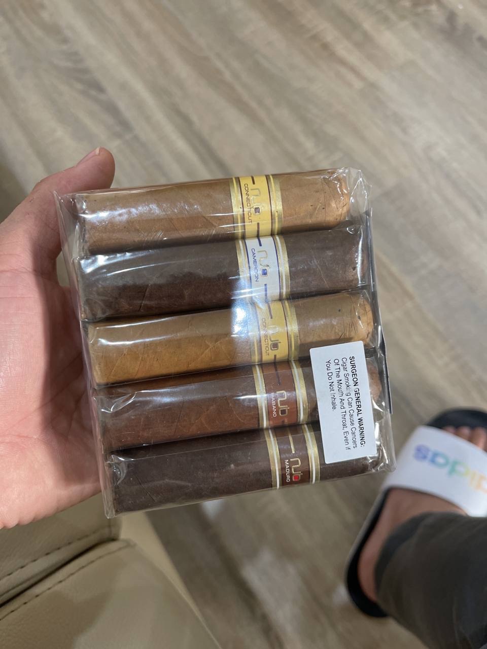 Nub Core Cain 5 Cigar Flight Sampler 5 Điếu