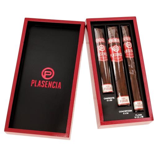 Plasencia Alma Del Fuego 3 Pk Sampler Hộp 3 Điếu
